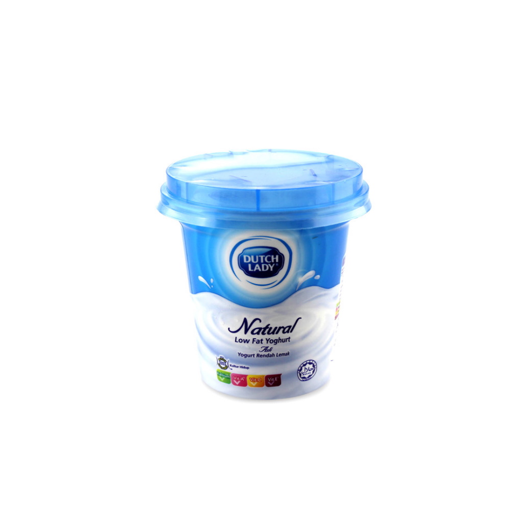 Dutch Lady Low Fat Yogurt Natural 140g MyGroser